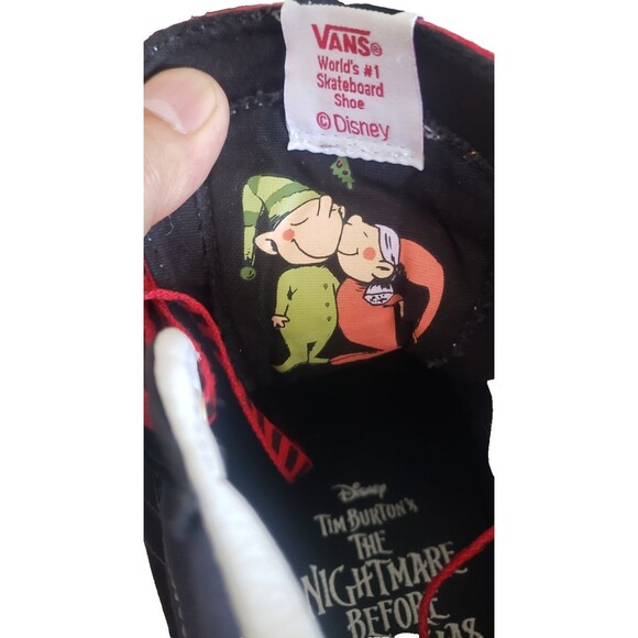 Vans The Nightmare Before Christmas x Sk8-Hi 'Christmastown Men’s Size 11 - Picture 10 of 13